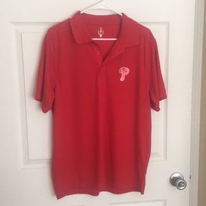 Men’s Phillies Polo Size Large